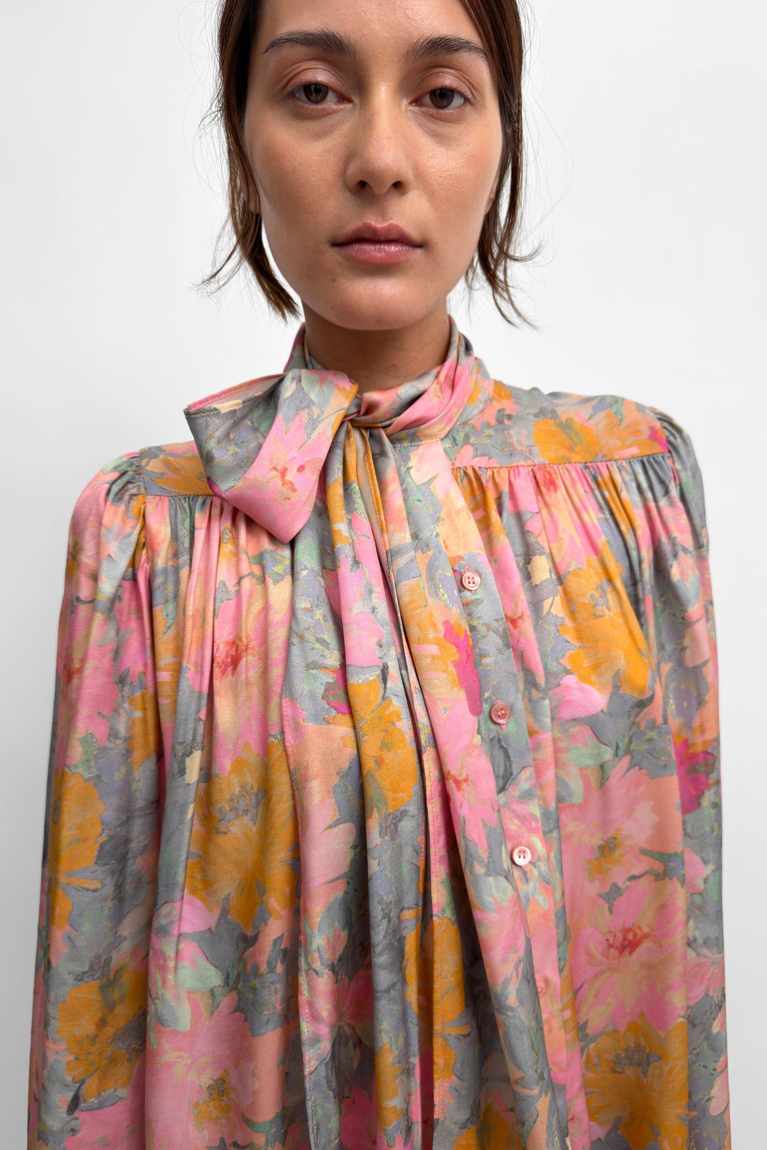 The Nayou mini bow tie dress