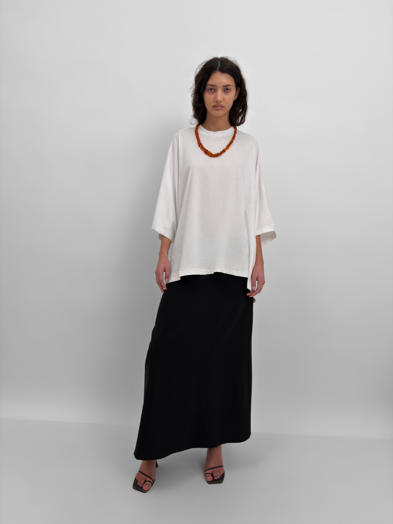 The Marielle fluid bell skirt