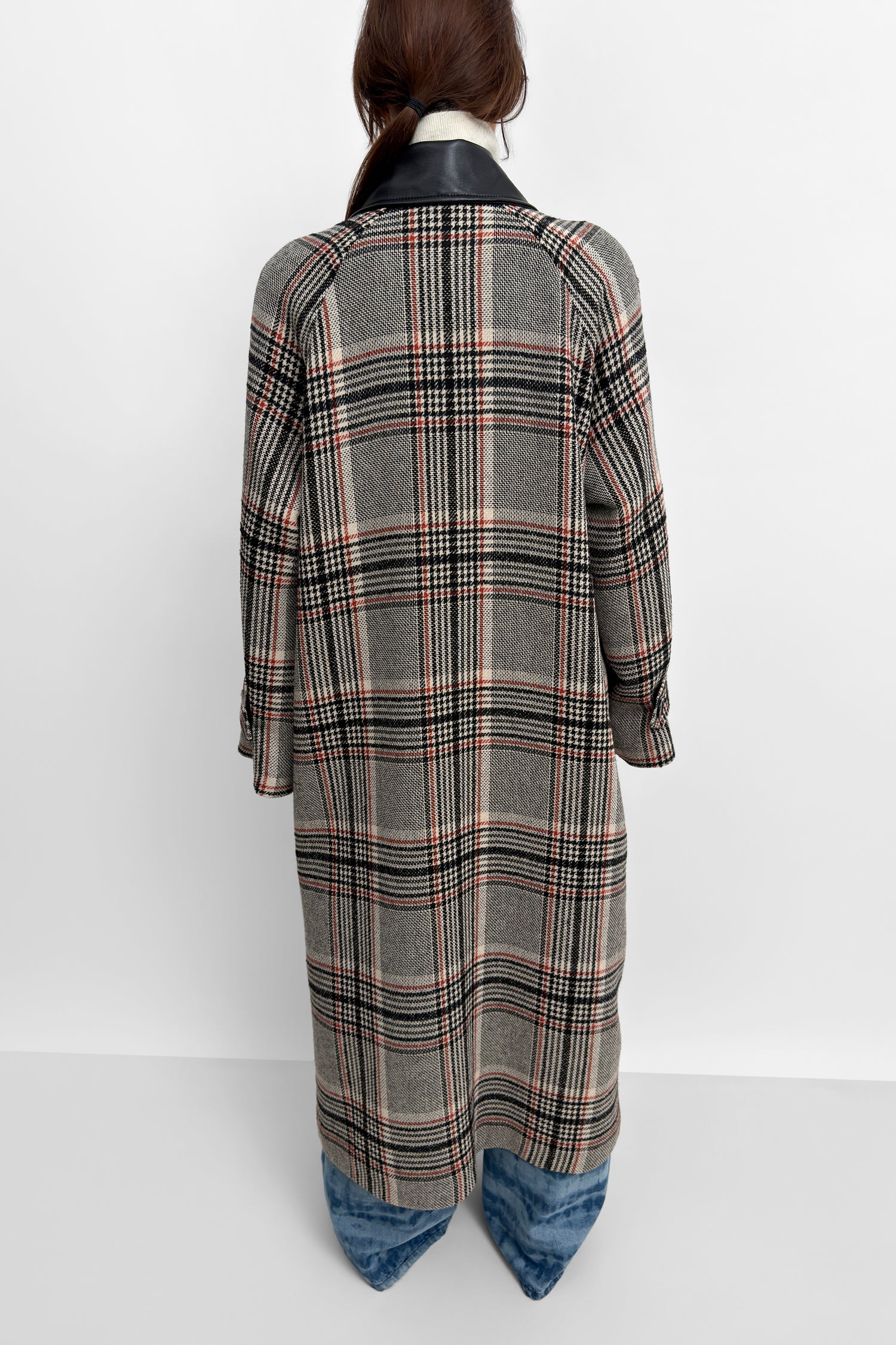 The Yuna checked coat