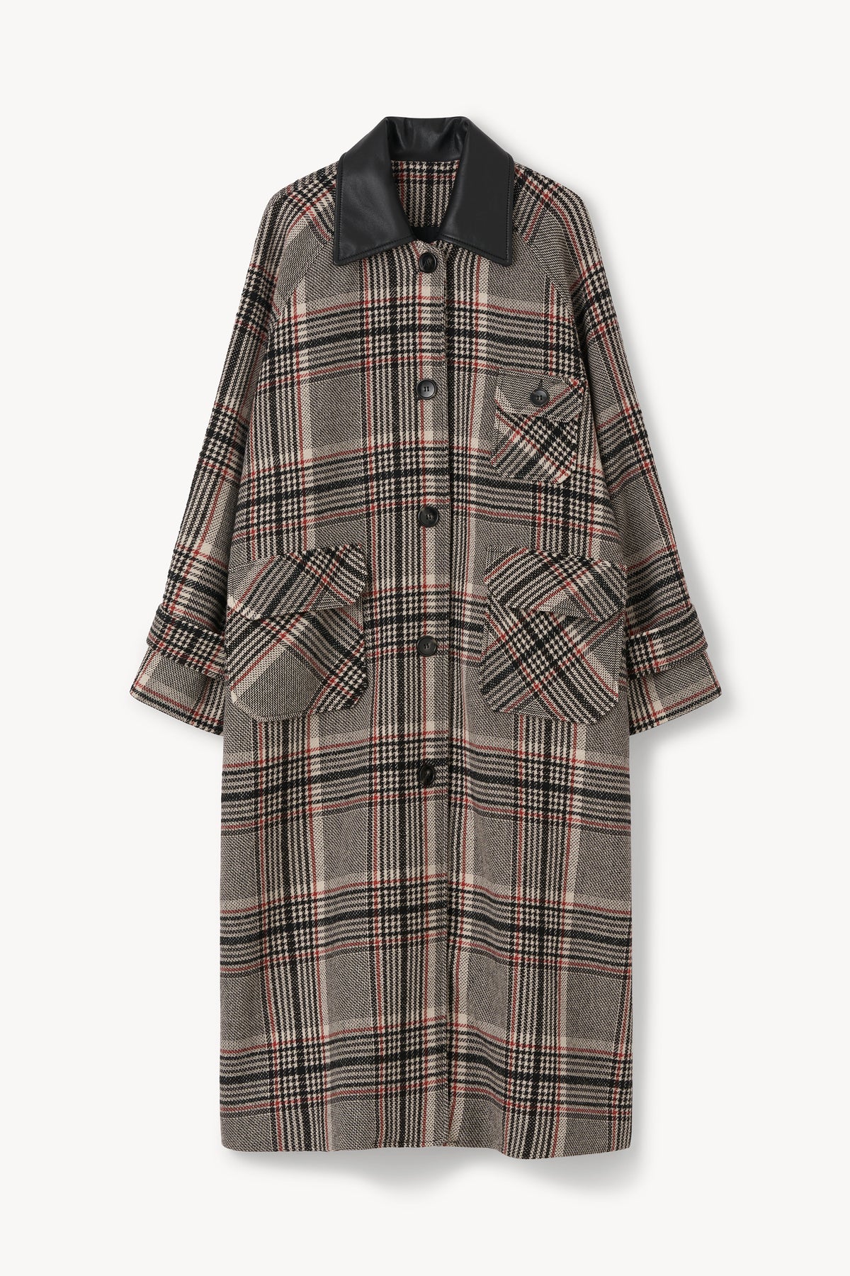 The Yuna checked coat